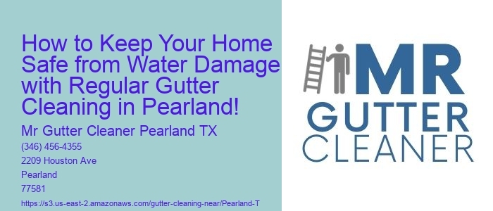 How to Keep Your Home Safe from Water Damage with Regular Gutter Cleaning in Pearland!